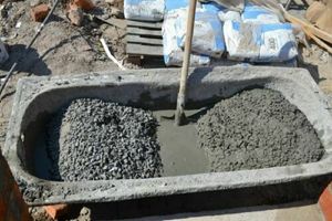 Як зробити бетон для домашнього господарства своїми руками? фото
