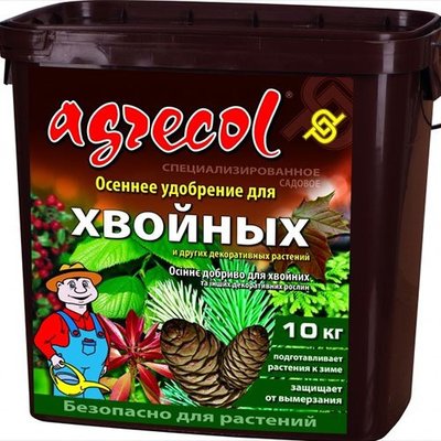 Удобрение Agrecol осеннее для хвойных 10 кг 30247 фото