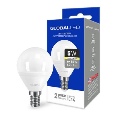 Лампа світлодіодна ТМ Global 1-GBL-143 1-GBL-143 фото