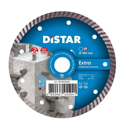 Алмазный диск DiStar Turbo 150x2,2x9x22,23 Extra 10115028012 фото