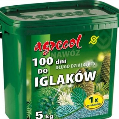 Добриво Agrecol 100 днів для хвойних рослин 5 кг 30190 фото