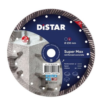 Алмазний диск DiStar Turbo 232x2, 6x15x22, 23 Super Max 10115502018 фото