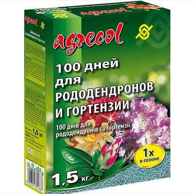 Добриво Agrecol для рододендронів 100 днів 1.5 кг 30183 фото