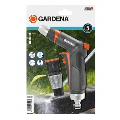 Пистолет для полива +коннектор Gardena Premium 2в1 18306-20.000.00 фото