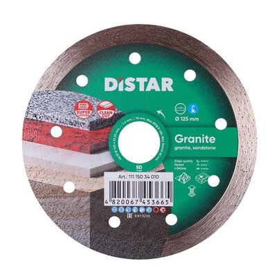 Алмазный диск DiStar 1A1R 125x1,4x10x22,23 Granite 11115034010 фото